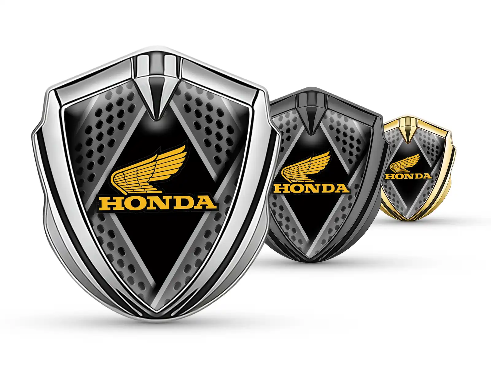 Honda Silikon Emblem Abzeichen Moderner Look High-End Stil